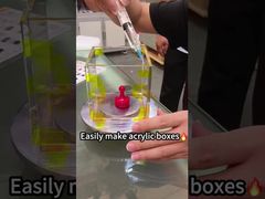 Wie stellt man eine Acrylbox her?