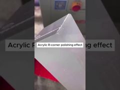 In der Fabrik unseres Kunden! Sehen Sie, wie der SAIDEX XB-1065 die Bearbeitung von Acrylecken erleichtert.