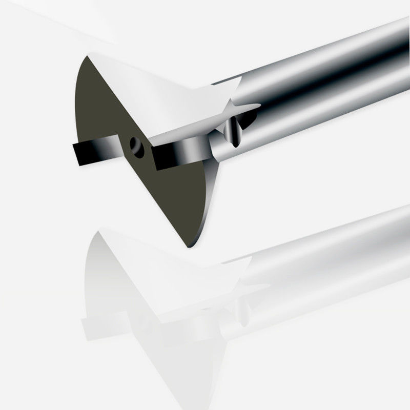 Schleifmesser Karbidwerkzeug Acrylpoliermaschine Plexiglas-Schneidwerkzeuge 45 Grad gebunden Trimmer für Acryl