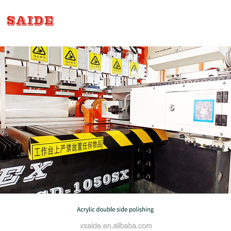 1000mm Kleingröße Acryl-Doppelseitenrand Poliermaschine Made in China SAIDE Diamantpolierer für PMMA/PS/Lichtleitplatte