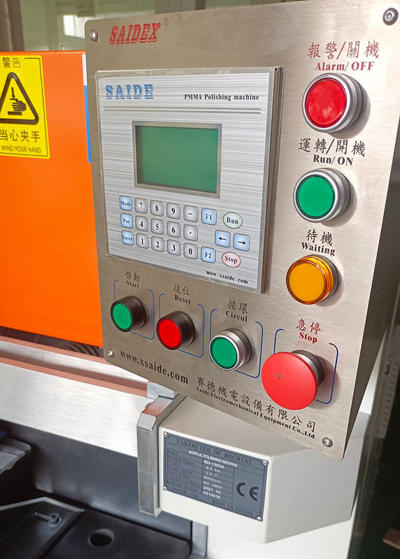 2022 Hochwertige SAIDE 1350A Plexiglas PMMA Kunststoff PS Kanten Naturdiamant Poliermaschine für Acryl
