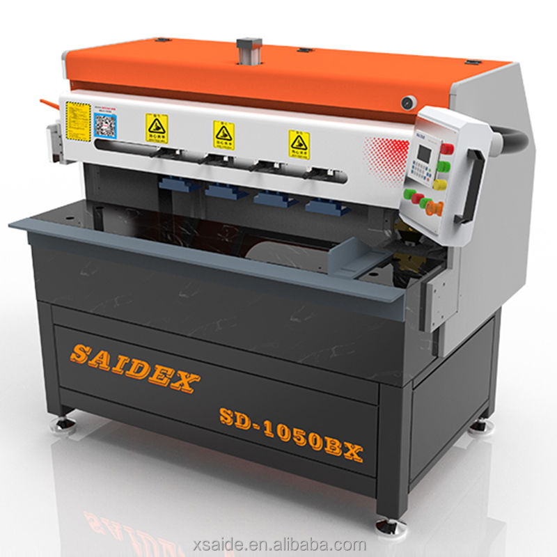 Acrylic Polishing Machine SD-1350FX High Speed 6000-12000rpm Cloth Wheel Servo Feeding 3.5kW Motor