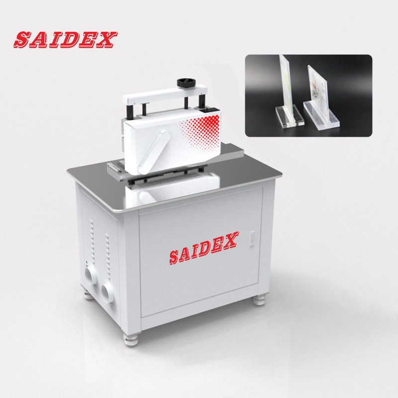 Chargenproduktion Achteck-Schneidemaschine 45 Grad für PMMA/PE/PC/PS