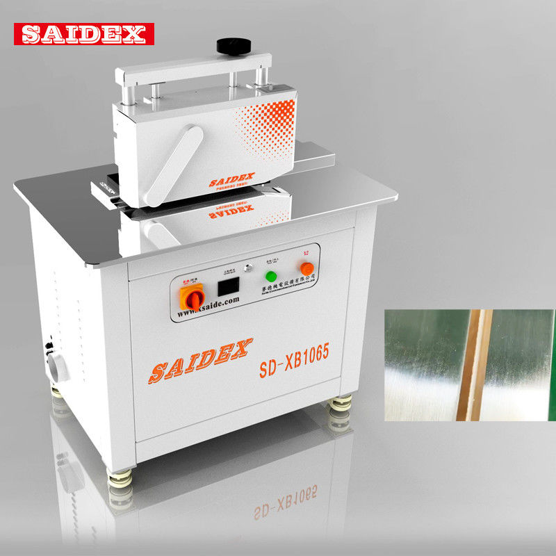 220V 50HZ/60HZ Acryl R3 / R4 / R5 Eckabrundungs- und Entgratmaschine mit austauschbaren Messern, 45-Grad-Fase