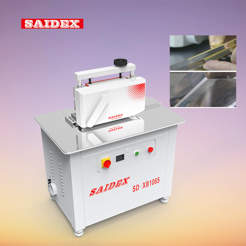 220V 50HZ/60HZ Acryl R3 / R4 / R5 Eckabrundungs- und Entgratmaschine mit austauschbaren Messern, 45-Grad-Fase