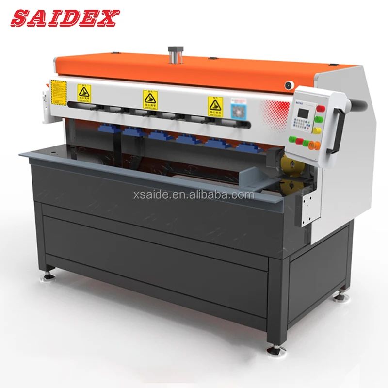 3kW Servomotor-angetriebene 1350mm Acryl-Kantenpoliermaschine PMMA/PS/PC Kunststoff-Poliermaschinen