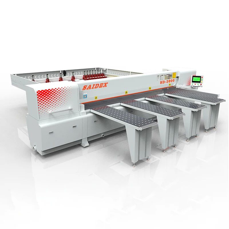 Effiziente Acryl-Design Schneidmaschine Genauigkeit 3800mm Sägelänge 11kw Kopf Säge Motor