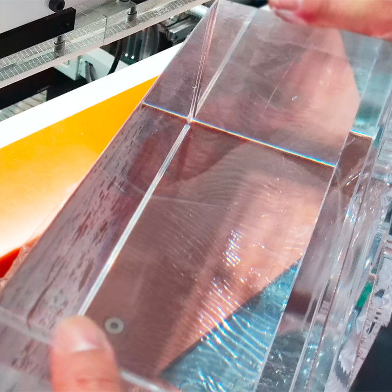 3kW Servomotor-angetriebene 1350mm Acryl-Kantenpoliermaschine PMMA/PS/PC Kunststoff-Poliermaschinen