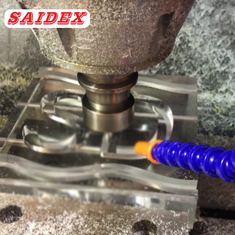 Spezialgeformte Acryl-Diamantpoliermaschine SD650 Hochgeschwindigkeits-Gravurmaschine CNC Innenloch-Rohr-Hardwareteile
