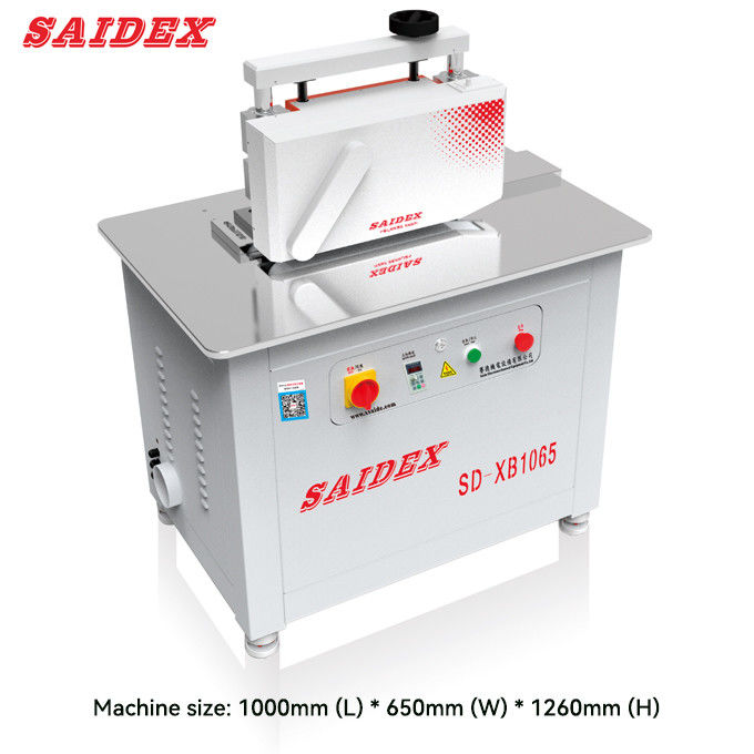 2.5kw 10A Elektrische Acryl Trimmmaschine Länge 1000mm 250kg Kleine 45-Grad-Beveling-Rundrandpoliermaschine