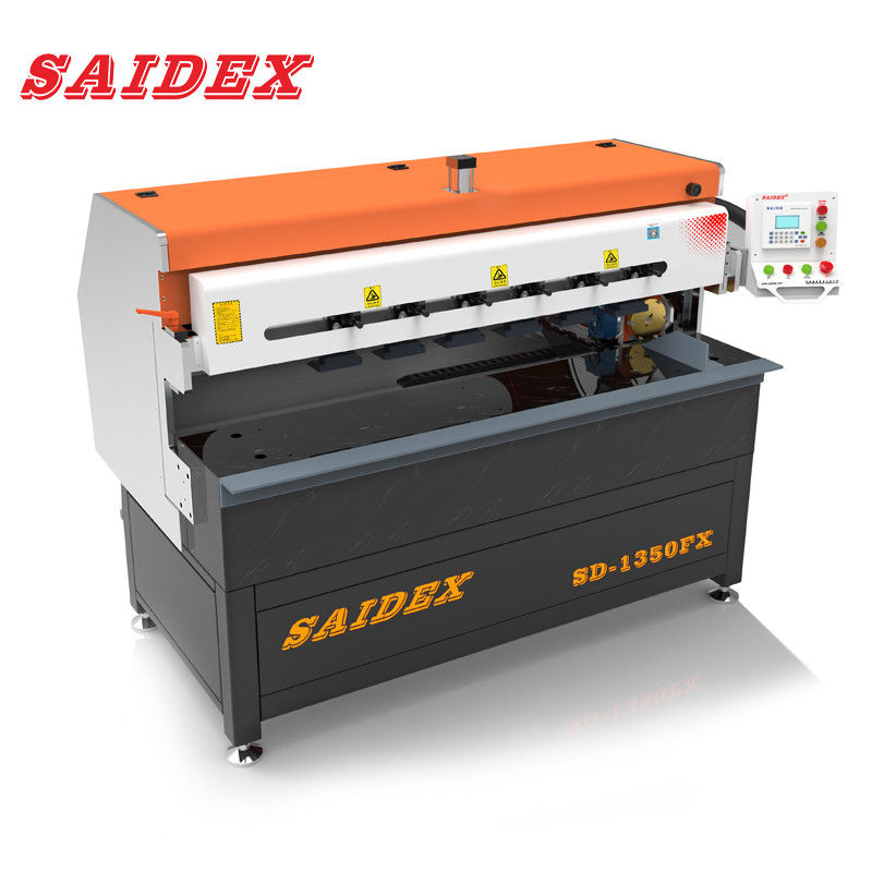 3kW Servomotor-angetriebene 1350mm Acryl-Kantenpoliermaschine PMMA/PS/PC Kunststoff-Poliermaschinen