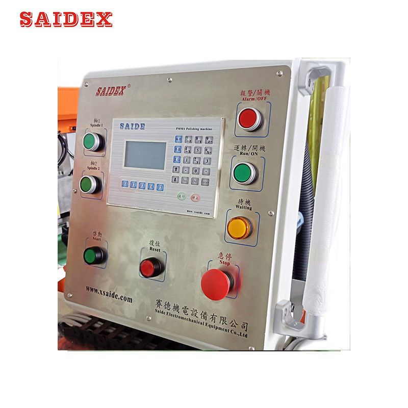 Schneidwinkel anpassbar 4,5 kW 220V Poliermaschine für Acrylmöbel