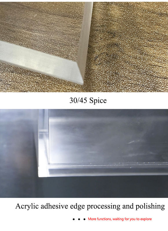 2022 Neue Dongguan Fabrik Lieferung Halbautomatische 1000mm Arbeitslänge Rand Helle Diamant Poliermaschine Für Acryl