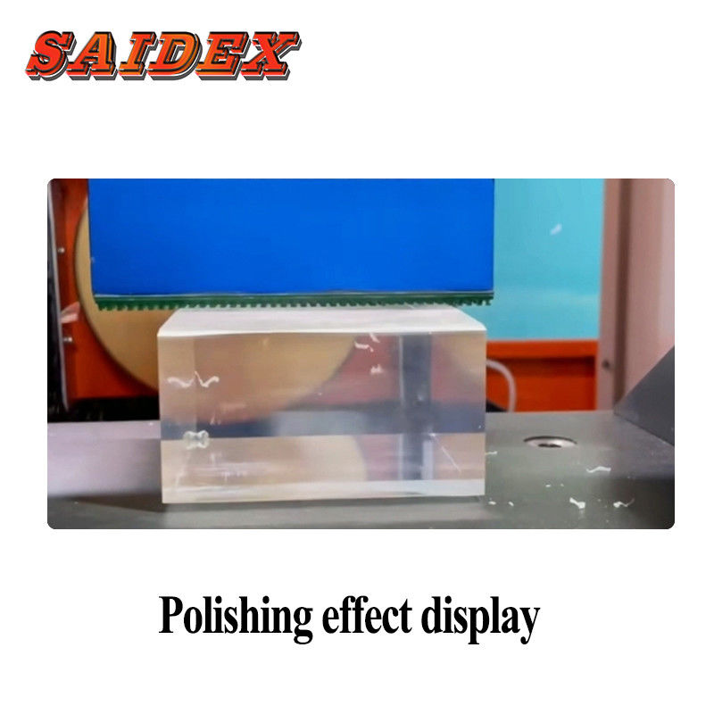 2022 Neue Dongguan Fabrik Lieferung Halbautomatische 1000mm Arbeitslänge Rand Helle Diamant Poliermaschine Für Acryl