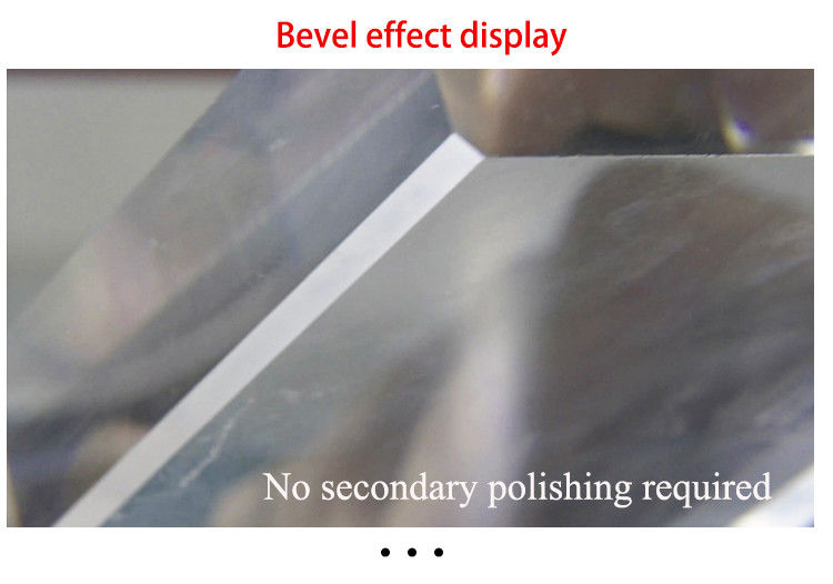 2022 Neue Dongguan Fabrik Lieferung Halbautomatische 1000mm Arbeitslänge Rand Helle Diamant Poliermaschine Für Acryl