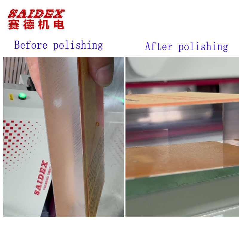 P1080 Kleine PMMA Schleif- und Poliermaschinen 30mm PS Gerade Acrylkanten Poliermaschine