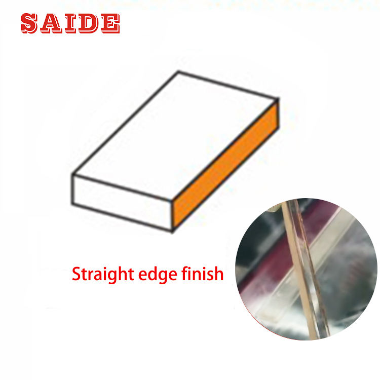 Akryl-Kantenpolizer Schräg oder gerade Oberfläche Akryl-Automatik-Zufuhrverarbeitungsmodus Spannung 220v