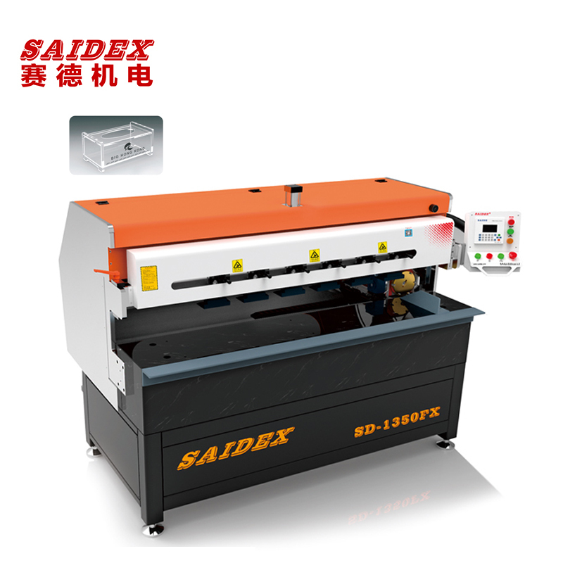 SD-1350FX Hochgeschwindigkeits-Acrylpoliermaschine mit Servoantrieb Diamantkantenpolierer für PMMA-Kunststoffbleche