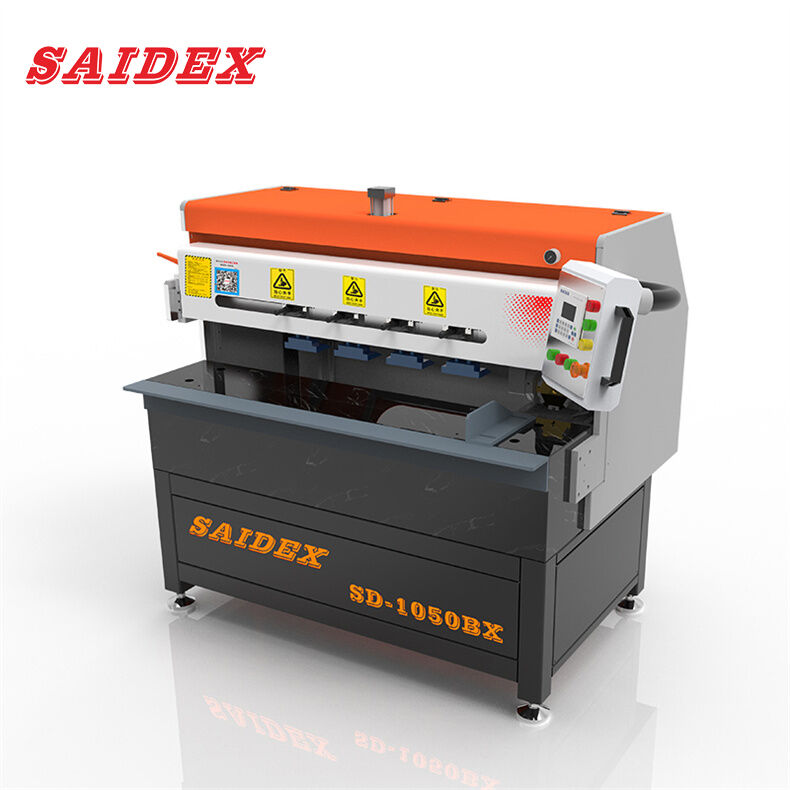 2,5 kW Acryl-Poliermaschine mit 0–60 Grad Schnittwinkel, keine Notwendigkeit, das Messer einzustellen