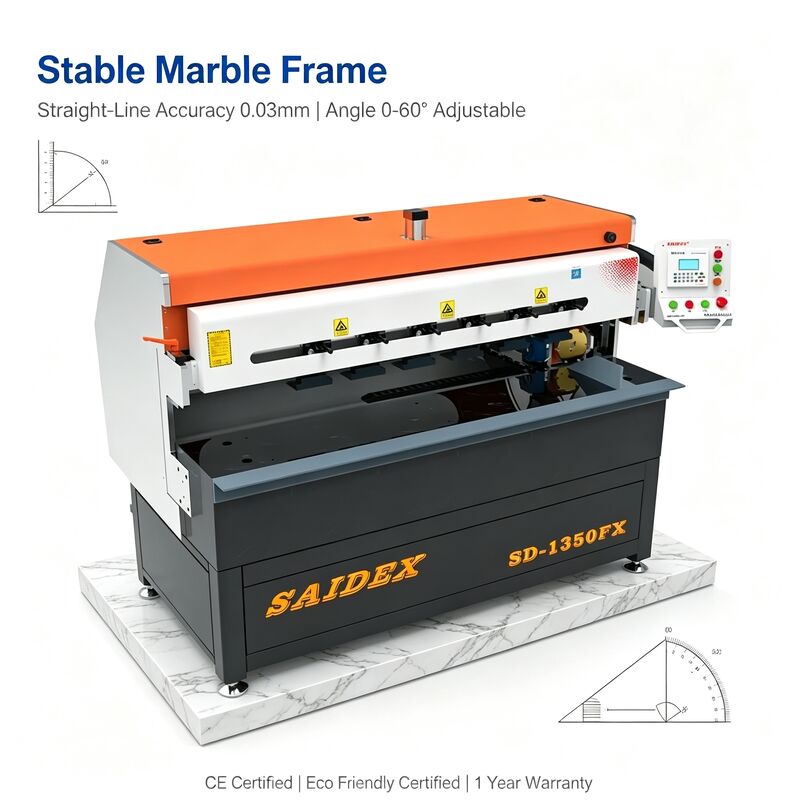 Hochgeschwindigkeit 0-2m/min 3,5 kW Leistung Acryl PMMA Poliermaschine mit 1350mm Arbeitsfläche