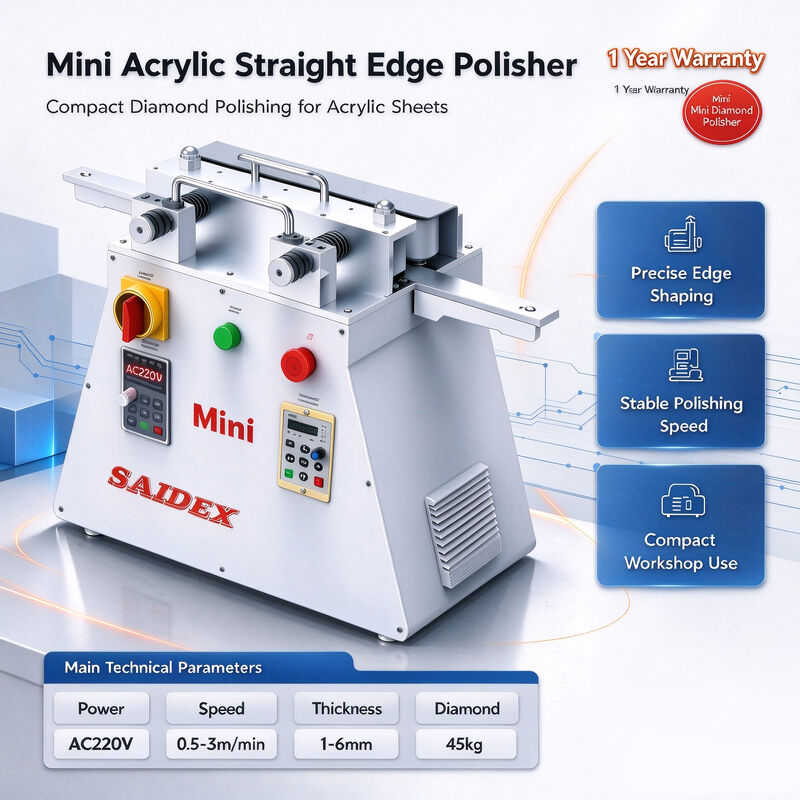 Mini Ultra Kompakte Acryl-Poliermaschine - Perfekte Lösung für kleine Räume