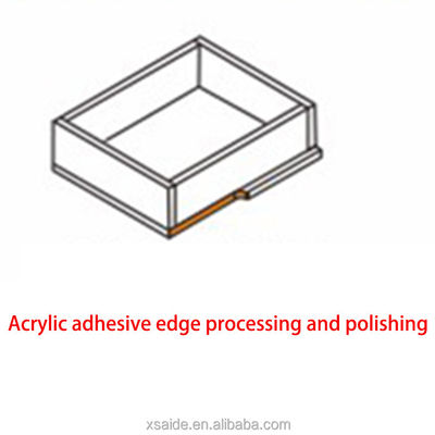 SD-XB1065 Acryl-Beveling-Maschine Highlight 45-60 Grad Acryl-Chamfering-Maschine für PC PS PP-Kunststoffblätter