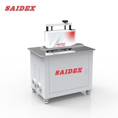 3.5kW 380v Zwei Rillenmacher 45 Grad Acryl Rand Polierer Für PMMA / PE / PC / PS Name Card Clip