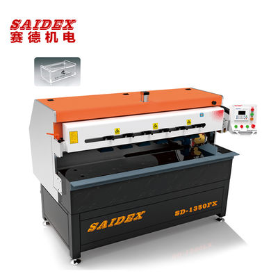 SD-1350FX Hochgeschwindigkeits-Acrylpoliermaschine mit Servoantrieb Diamantkantenpolierer für PMMA-Kunststoffbleche